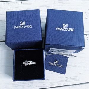 Swarovski Voile Knot Ring